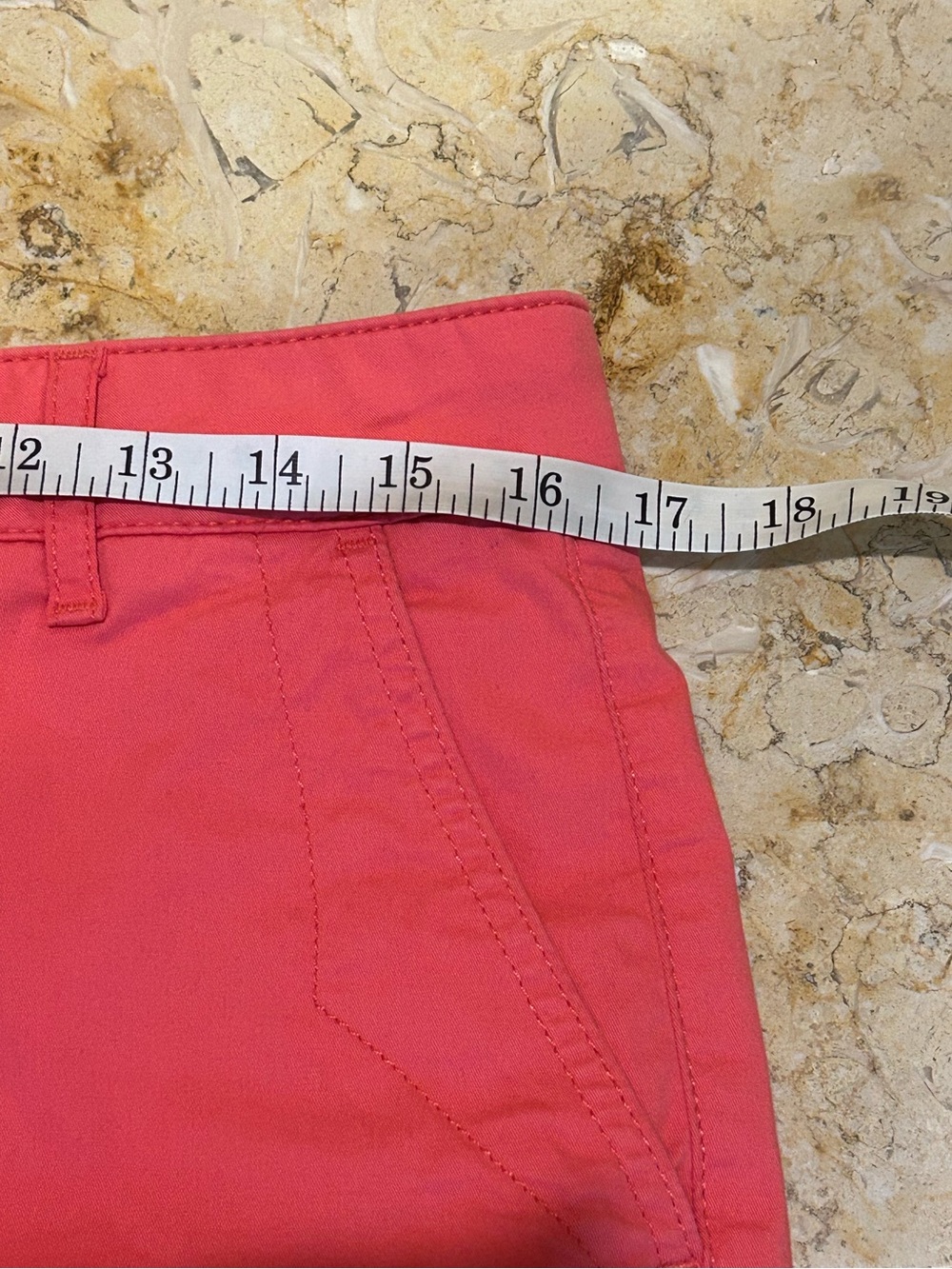 Boden Women’s Coral Straight Leg Chinos   98% Cotton Like New Size 8 - Picture 6 of 7